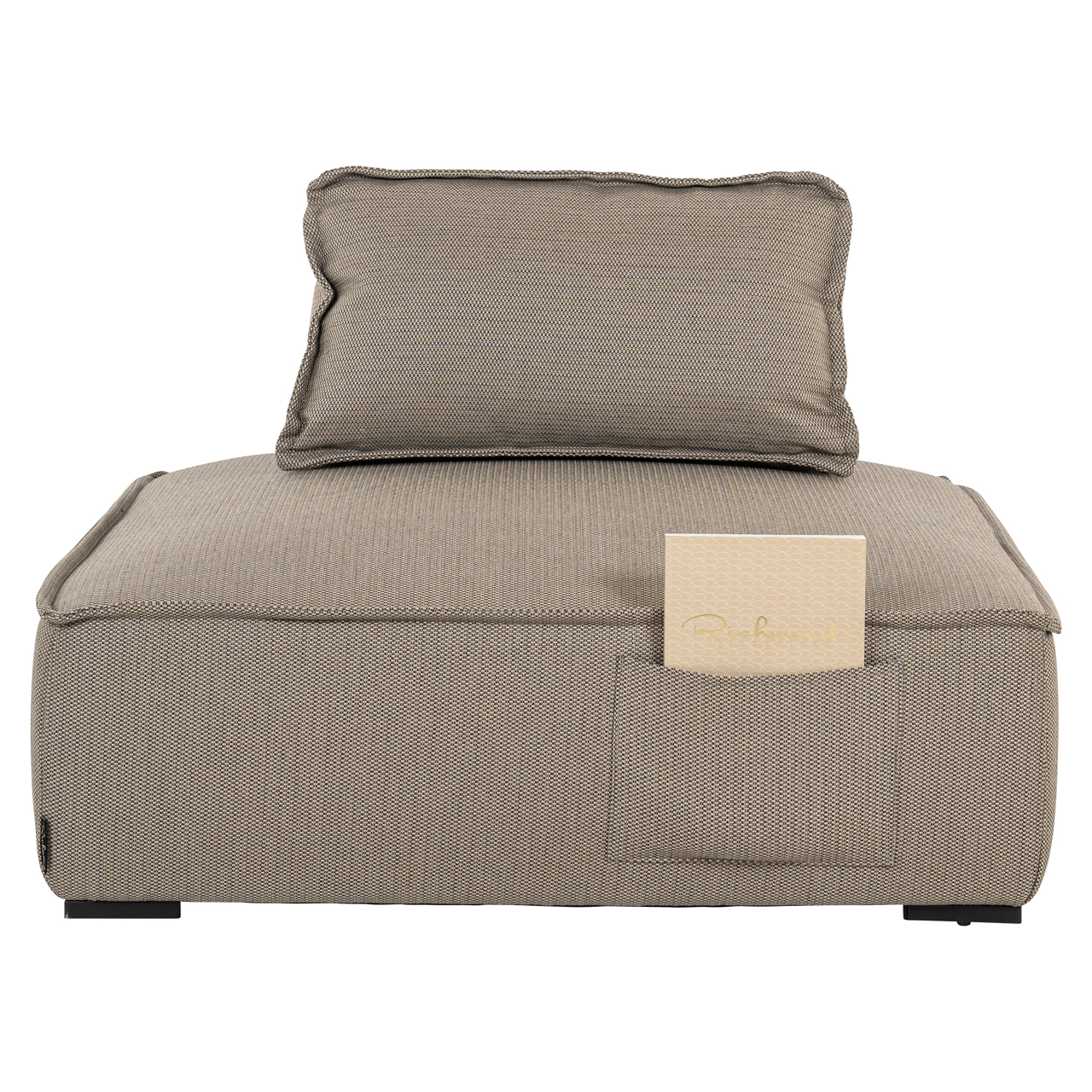 Outdoor lounge chair Jondal taupe - Bilde 8