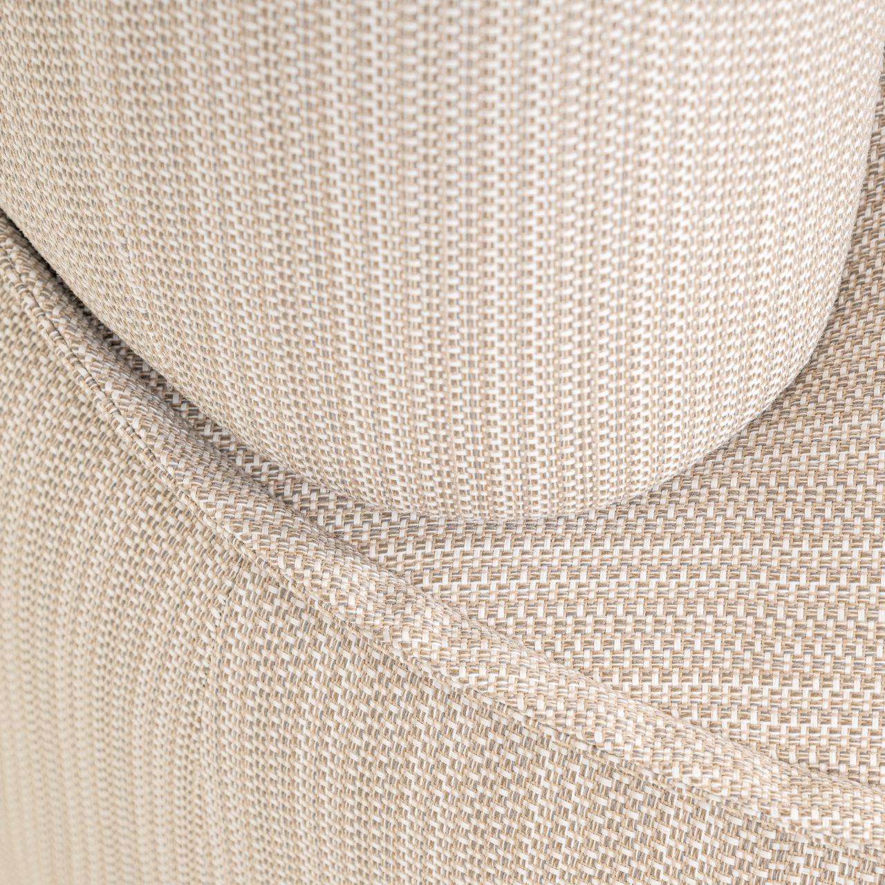 Outdoor lounge chair Nammos beige swivel - Bilde 9