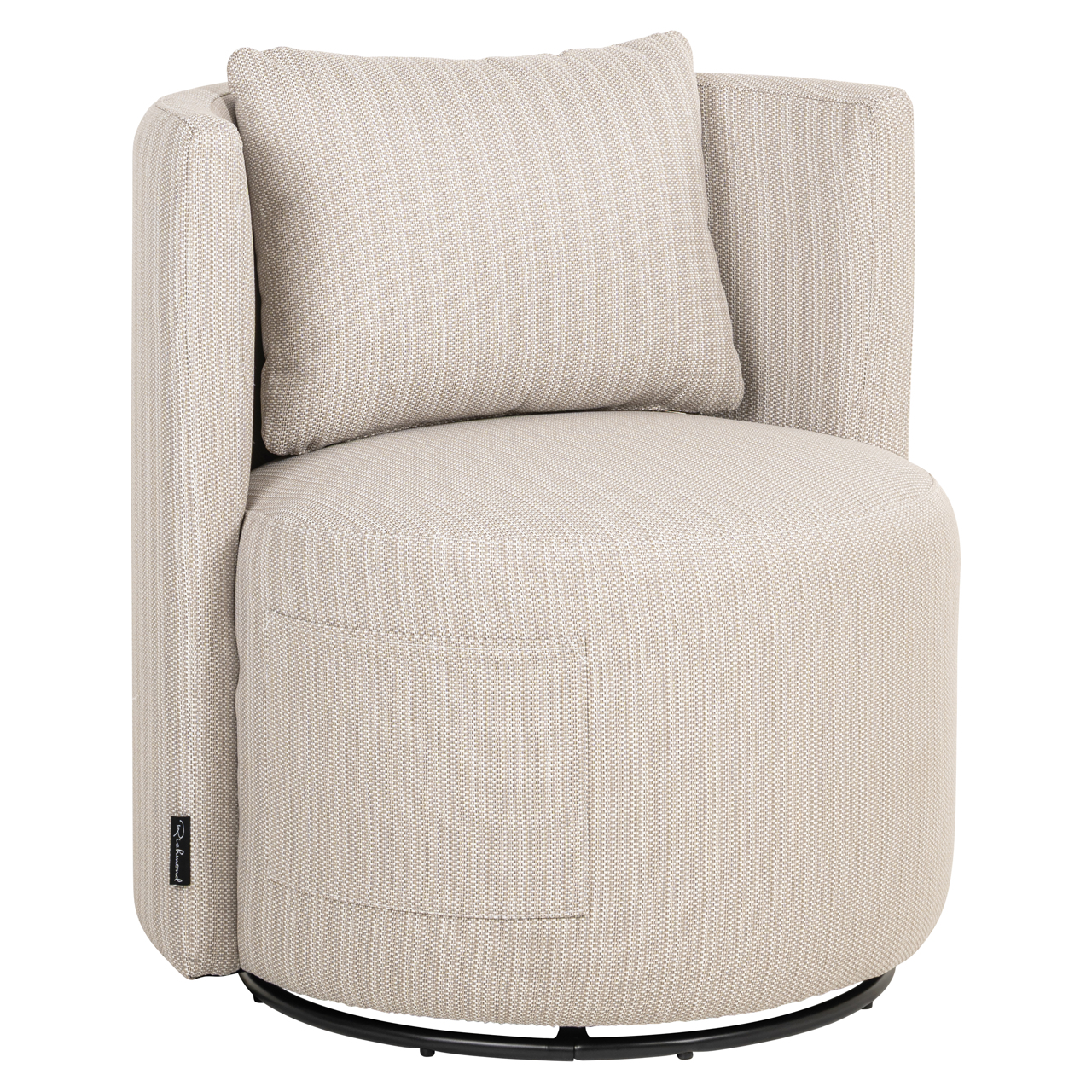 Outdoor dining chair Marlin beige swivel - Bilde 2