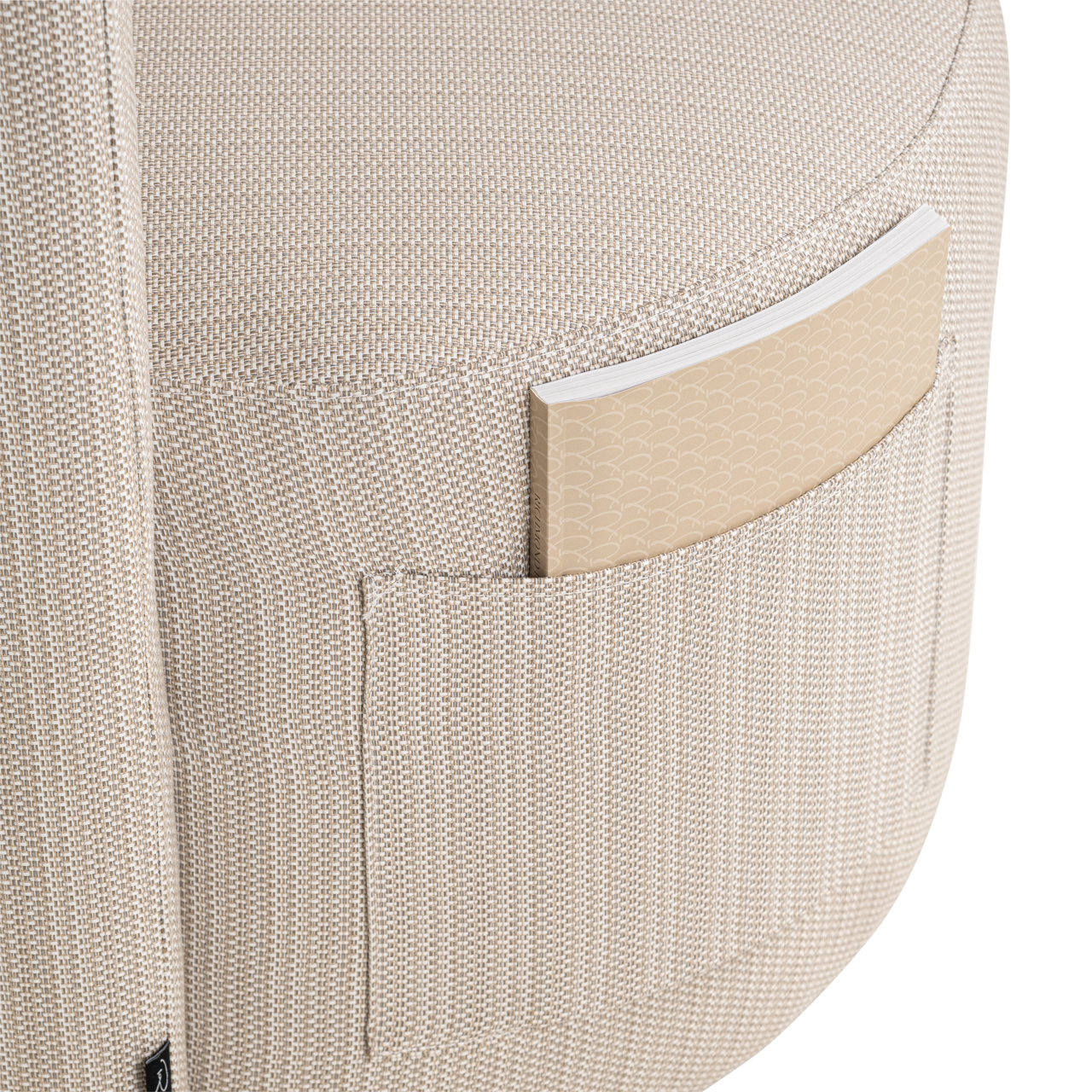 Outdoor dining chair Marlin beige swivel - Bilde 9