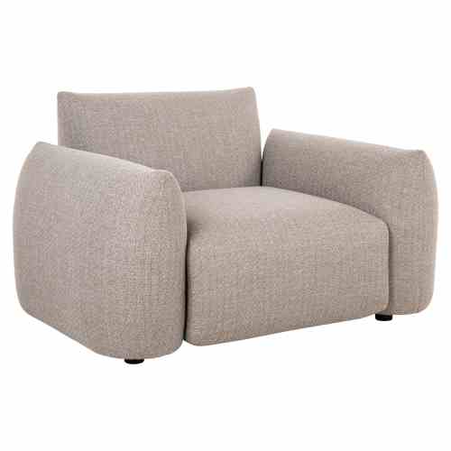 Outdoor lounge chair Dawson greige alpine