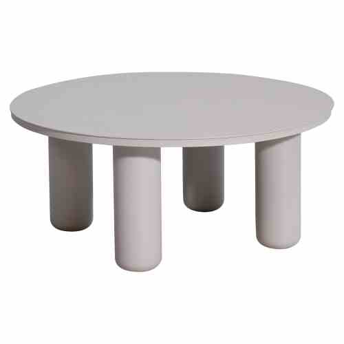 Outdoor coffee table Quinn light beige  86Ø