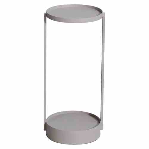 Outdoor end table Reed light beige