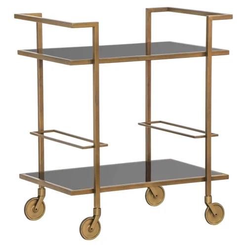 Trolley Xo brushed gold