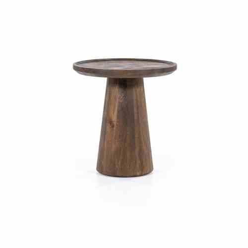 Side table Ron 46x49 - brown