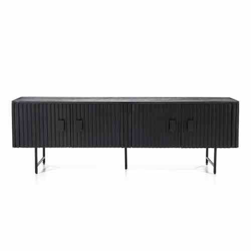 TV Cabinet Remi 4drs - black