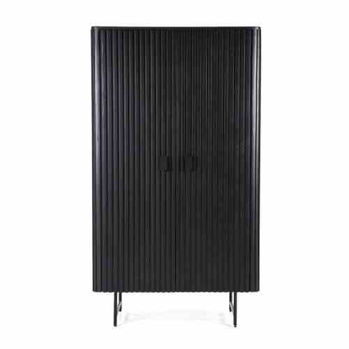 Cabinet Remi 2drs - black