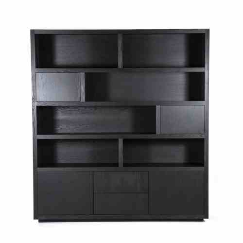Cabinet Helsinki 200x220cm - black