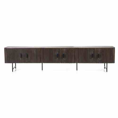 TV Cabinet Remi 6drs - brown