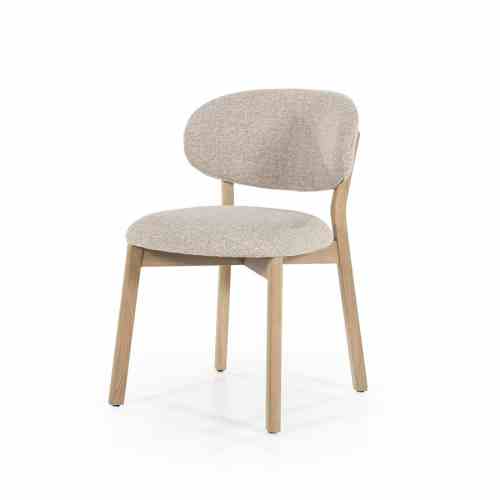 Chair Mikky natural - taupe Moon