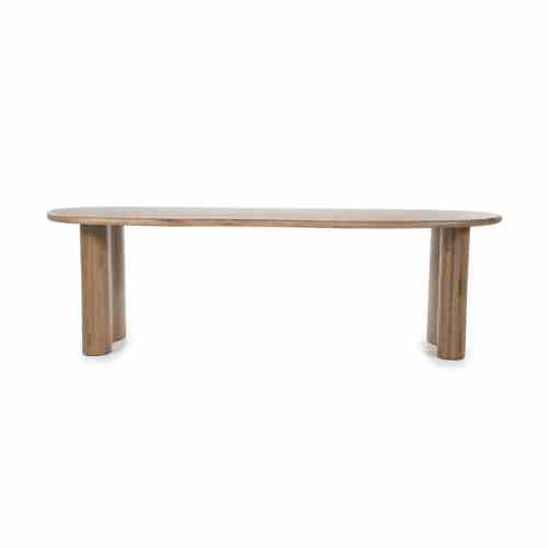 Dining table Josh 250x110 cm - brown
