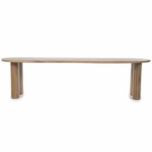 Dining table Josh 300x110 cm - brown