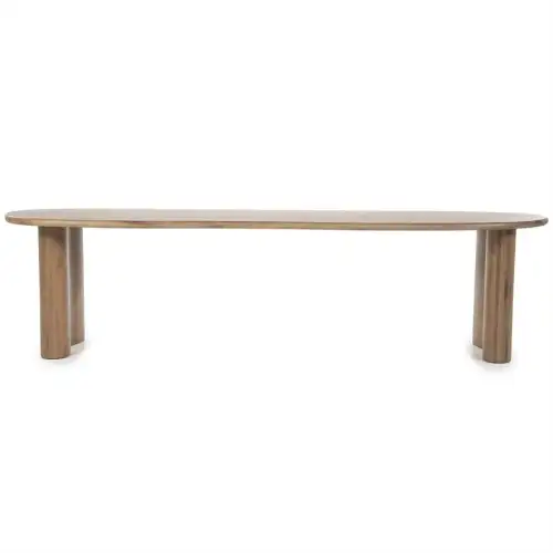 Dining table Josh 300x110 cm - brown