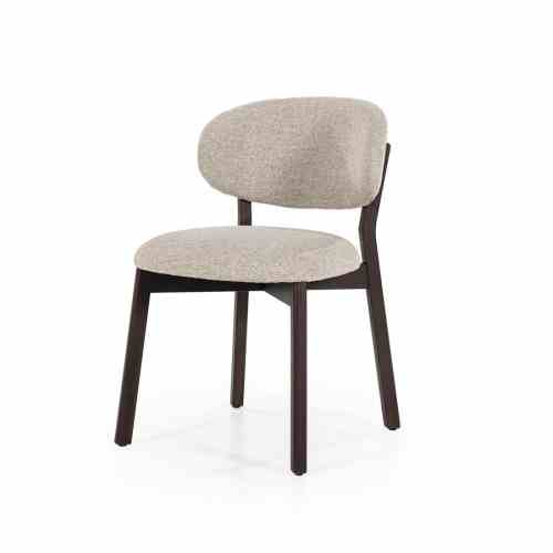 Chair Mikky brown - taupe Moon