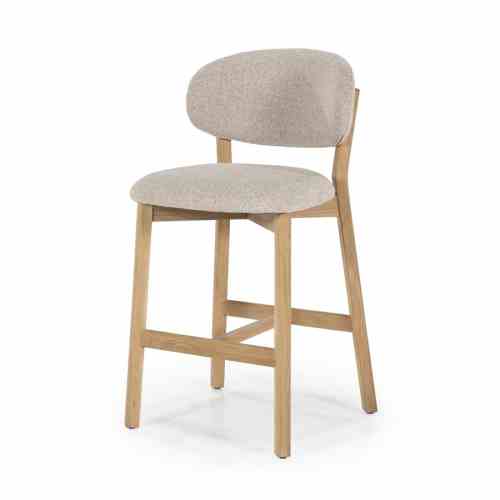 Bar chair Mikky natural - taupe Moon