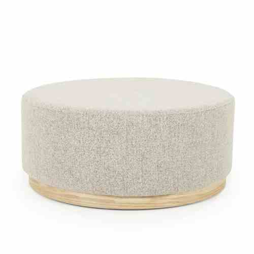 Pouf Avah large - taupe Mantz