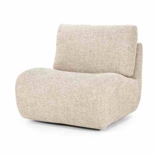 Lounge chair Lucia - taupe Donna