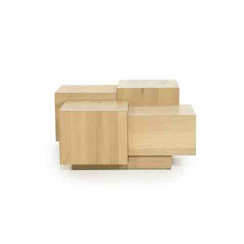 Coffee table Quinten square - natural