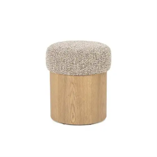 Poef George - taupe Flou