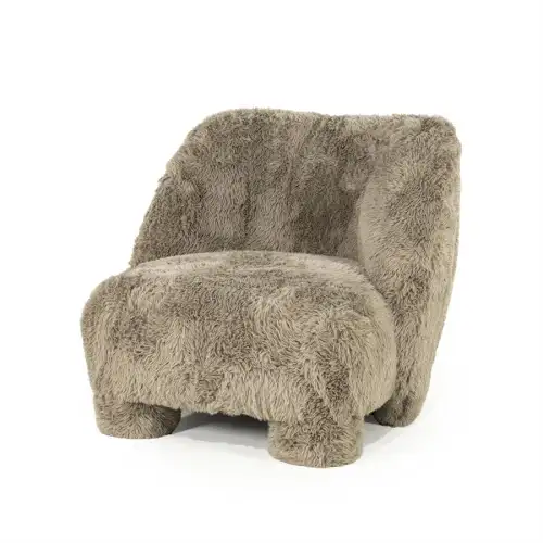 Armchair Samson - taupe Doodle