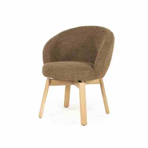 Chair Livia - brown Hush