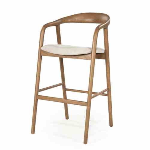 Bar stool Rayven - light brown