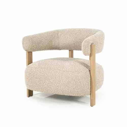 Armchair Lola - taupe Hush
