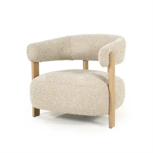 Armchair Lola - taupe Hush