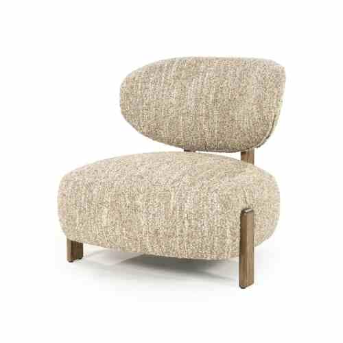 Armchair Reza brown - beige Bay
