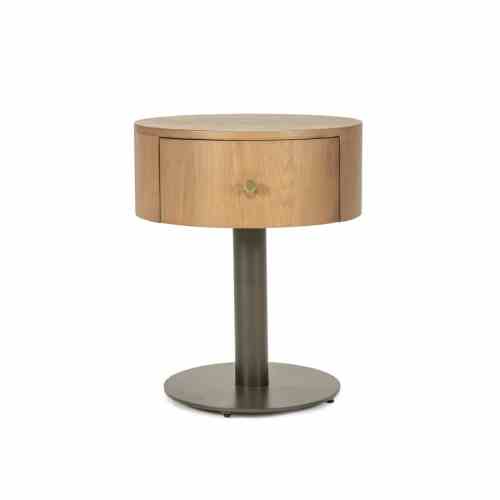 Bedside table Skye - light brown