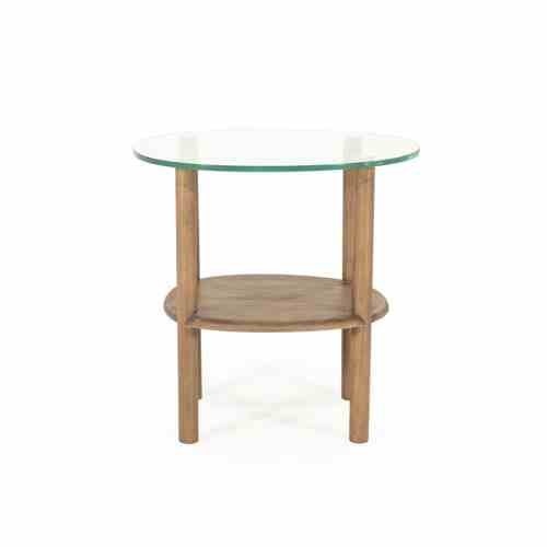 Side table Cleo - light brown