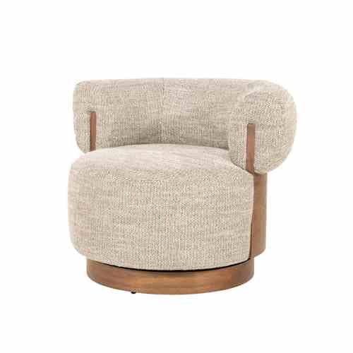 Armchair Nila brown - taupe Vanu