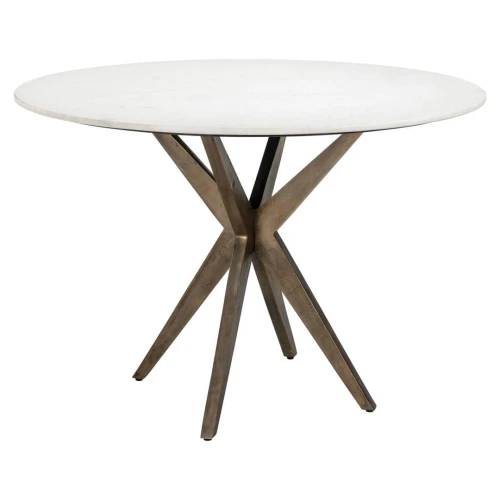 Dining table Maisy white 114Ø