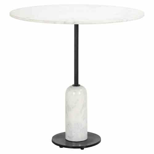 Dining table Jagger black/white 76,5Ø