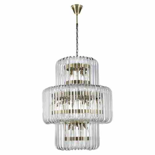 Chandelier Chenna clear transparent