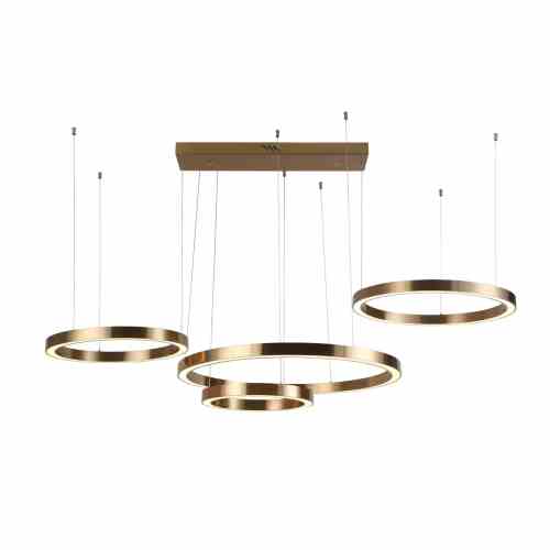 Chandelier Lilou brushed gold