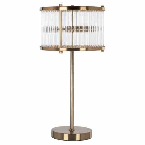 Table lamp Loiza brushed gold