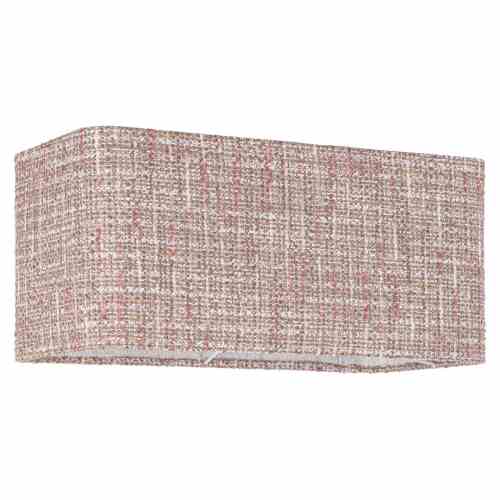 Lampshade Live trendy rose rectangle large