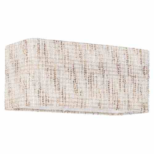 Lampshade Filou cream coco rectangle large