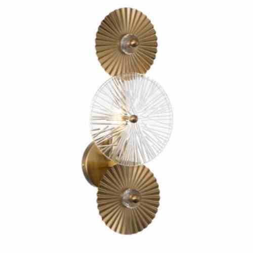 Wall lamp Aidan brushed gold