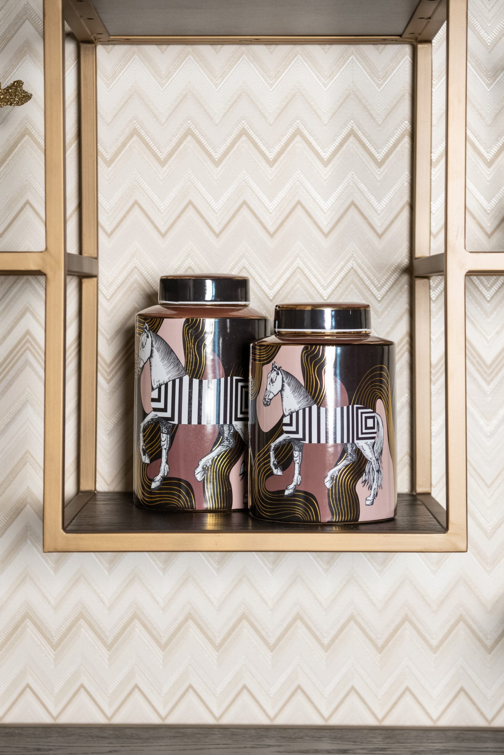 Display cabinet Claremont brown - Bilde 9