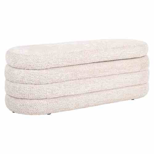 Pouffe & Footstool Camile lovely cream