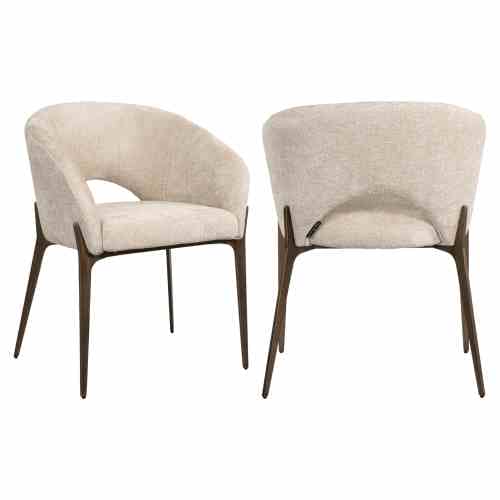 Dining chair Kenzi cream unicorn