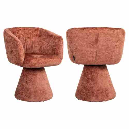 Dining chair Madeline blush fusion swivel