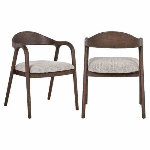 Dining chair Mihara mocca fancy