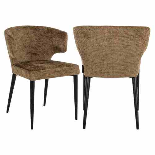 Dining chair Taylor brandy fusion fire retardant