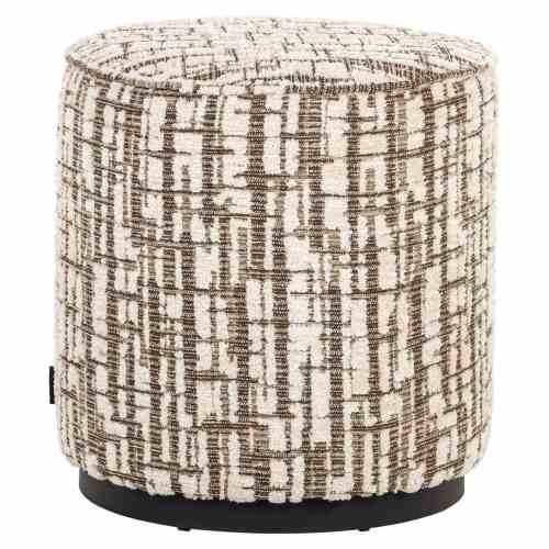 Pouffe & Footstool Lexie cream 45Ø