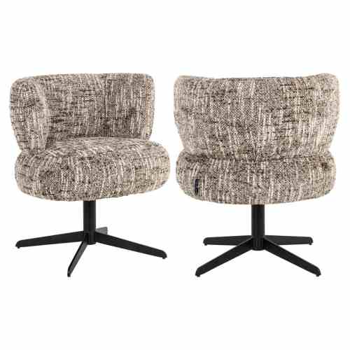 Dining chair Alexis brown omara swivel
