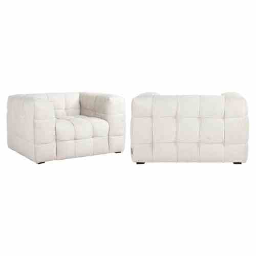 Lounge chair Merrol cream fusion fire retardant