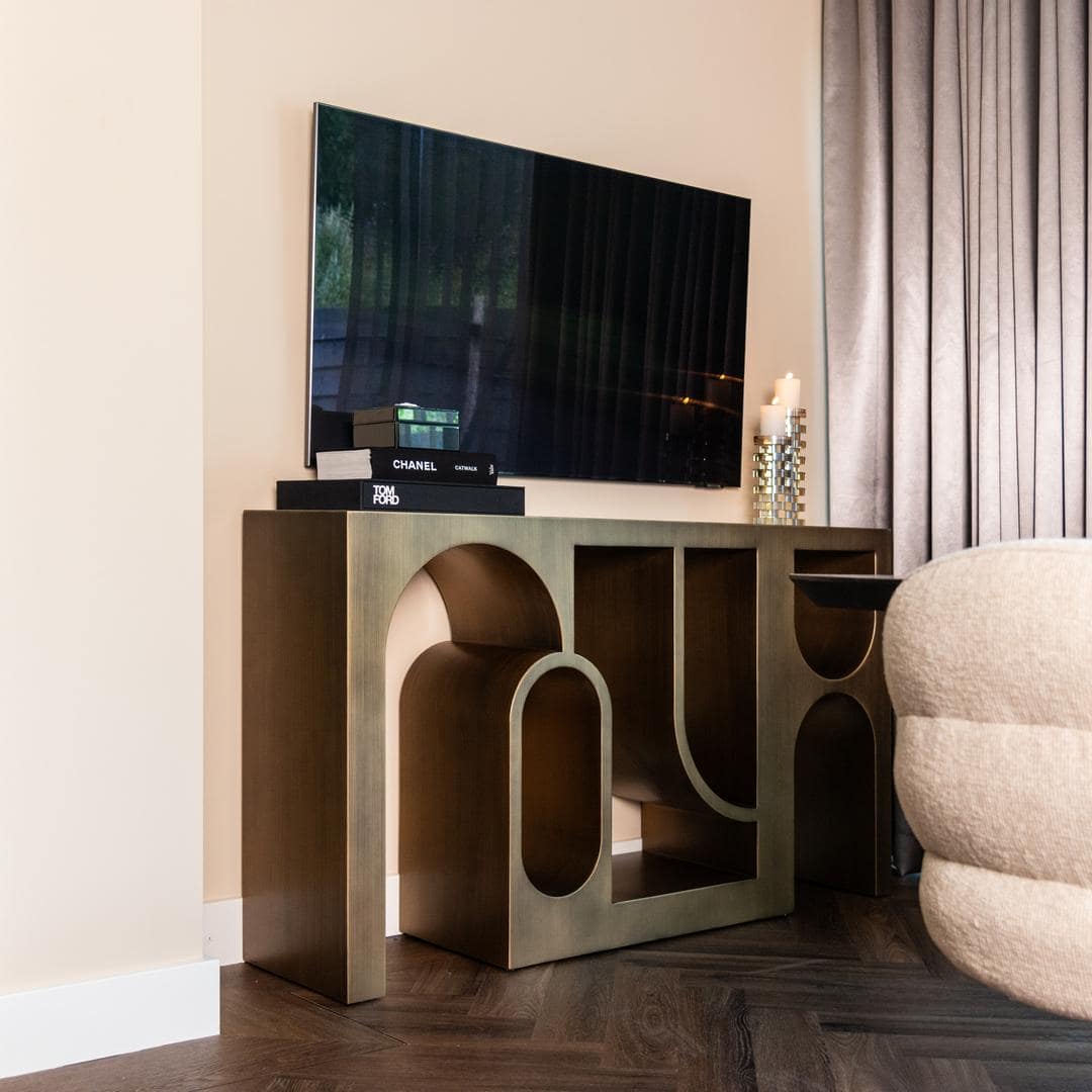 Console Alexander Jones brushed gold (Lugano) - Bilde 8